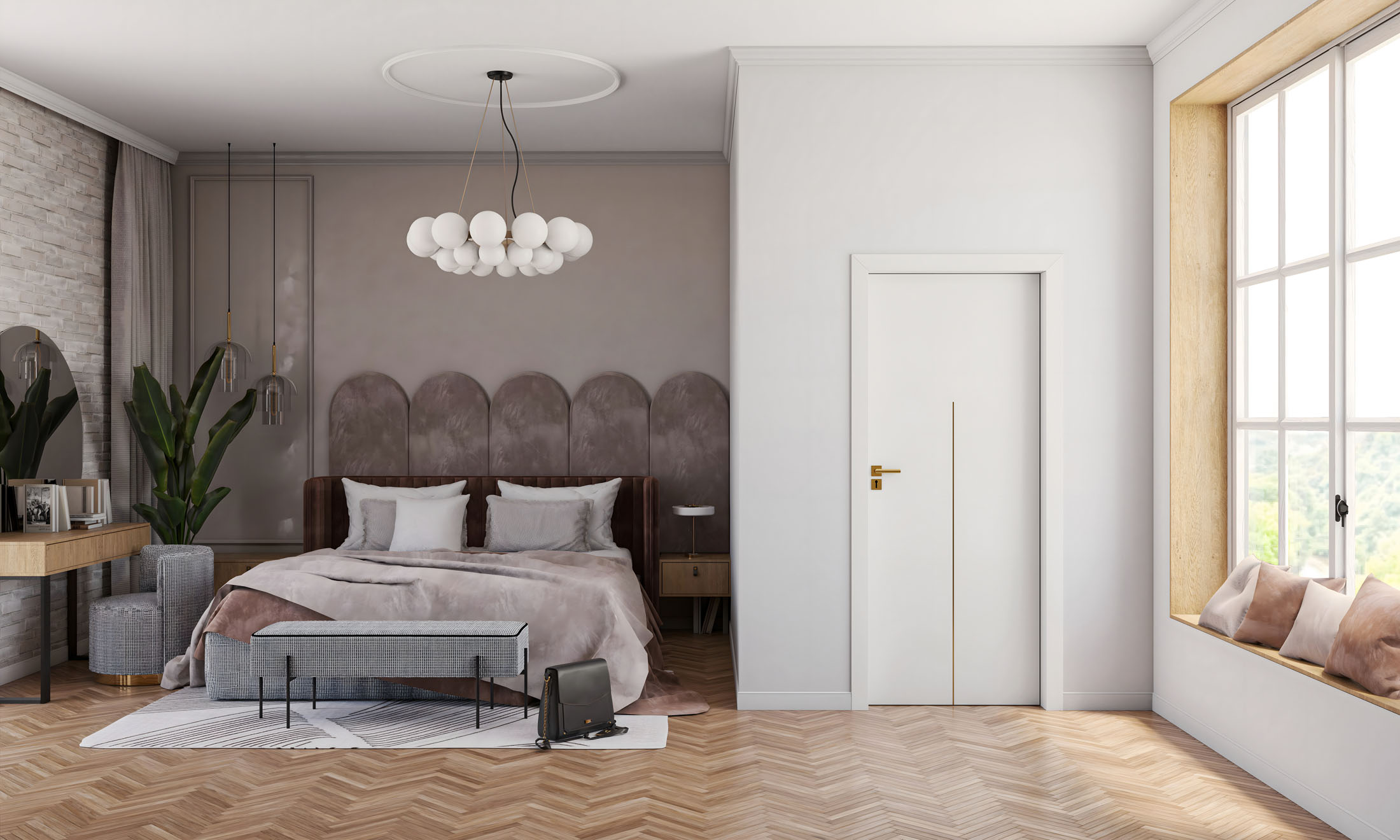 Discover Modern Elegance with the “Milk” Interior Door Collection